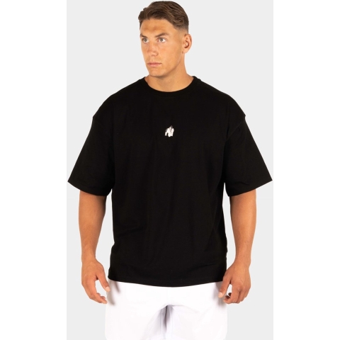 Gorilla Wear Philip Oversized T-shirt - Zwart - XL