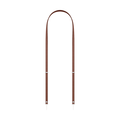 Apple Strap Crossbodykoord Voor Apple Iphone Siennabruin