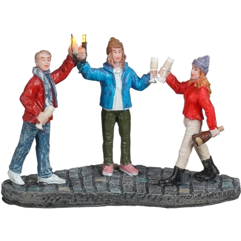 Happy new year battery operated l12xb5xh8,5 cm - Luville