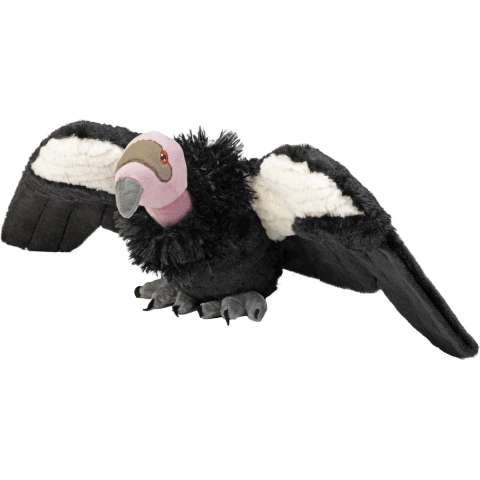 Wild Republic condor knuffel - pluche - 38 cm - roofvogel - gieren - vogels - dierenknuffels -