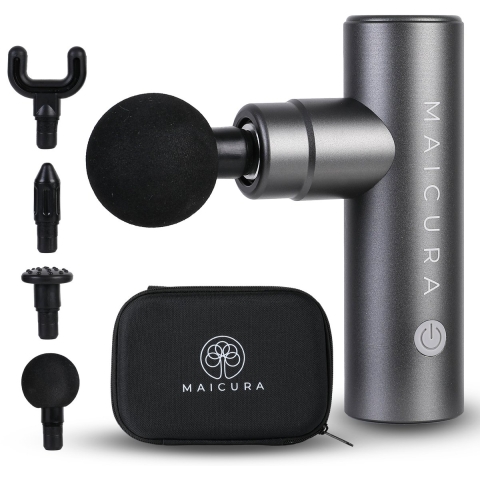 Maicura GO SE - Massage Gun Professioneel - 4 Snelheden - Aluminium