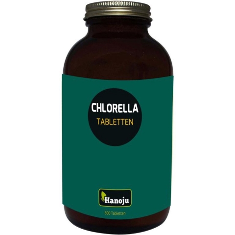Hanoju Bio Chlorella - Voedingssupplement - 400 mg per tablet - (800 tab)