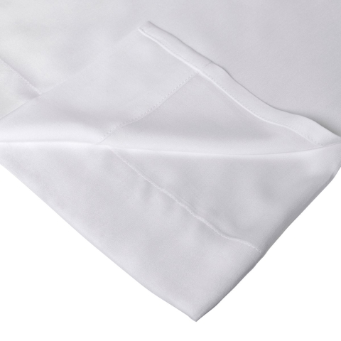 Home by TEMPUR® - Topper Hoeslaken - Bamboe Zijdezacht Strijkvrij - Wit 90 x 200 x 9 cm