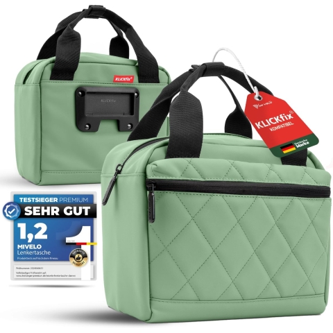 MIVELO KLICKfix - Stuurtas - Waterafstotend&Ruim - Zwart