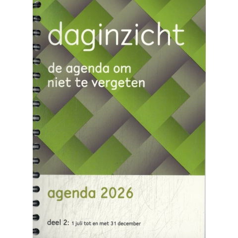 Daginzicht agenda 2026