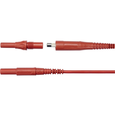 Schützinger SET 7685 / MSFK B441 / 0.5A Meetsnoerenset Stekker 4 mm Stekker 4 mm 1 set(s)