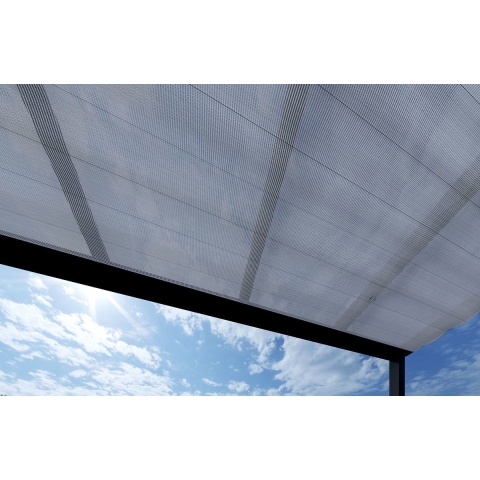 Zonnedoek 350x600 cm platina Prince Line - Outdoor queen