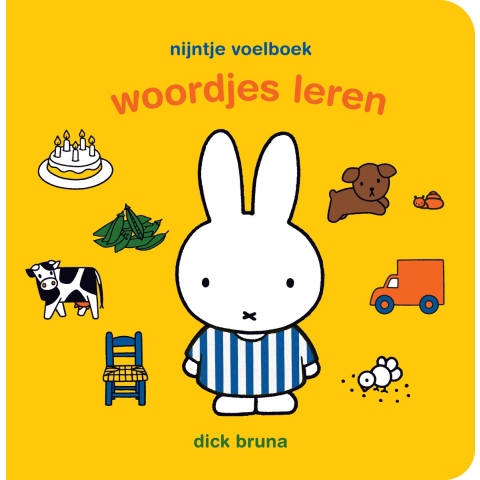 nijntje voelboek woordjes leren (Kartonboek)