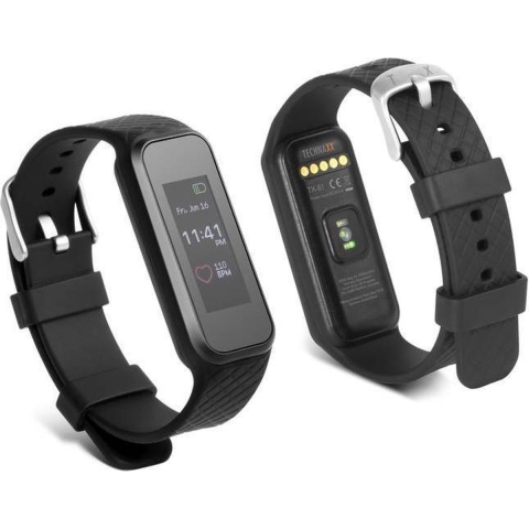 Technaxx TX-81 Activiteitentracker Uni Zwart
