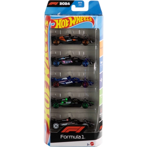 Hot Wheels Formule 1 5 Pack