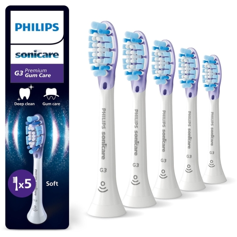 Philips Sonicare Opzetborstels Premium Gum Care G3 Wit 5 Stuks