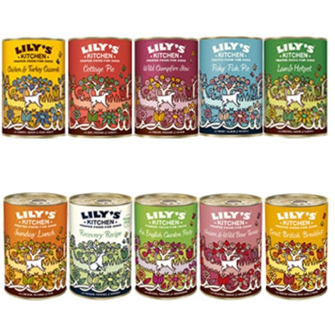 Lily&apos;s Kitchen Hotpot lam natvoer hond 2 trays (12 x 400 g)