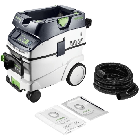 Festool CTM 36 EI AC-LHS Bouwstofzuiger - 1200W - Klasse M - 36L