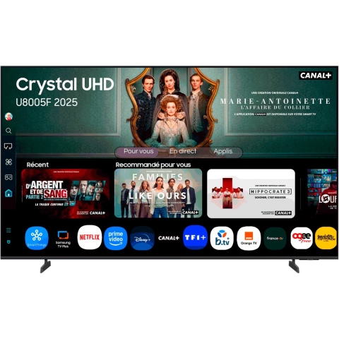 Samsung TU50U8005FUX - Smart TV 50"- 4K Ultra HD HDR QLED - Zwart