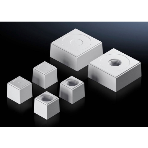 Rittal AX 2580.000 Afdichtingselement Slagvast Kunststof Grijs 10 stuk(s)