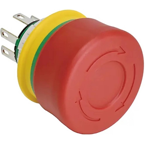 Idec Short Body E-stop Noodstopschakelaar 250 V 5 A IP65, IP67, IP69K 1 stuk(s)