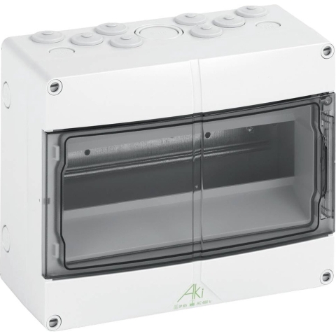 Spelsberg 73641201 Aki 12 Kleine verdeelkast Opbouw (op muur) Aantal groepen: 12 Aantal rijen: 1 Inhoud: 1 stuk(s)