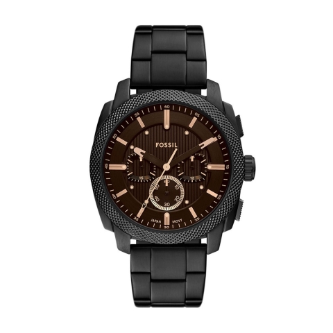 Fossil FS6097 Heren Horloge 44mm - Zwart