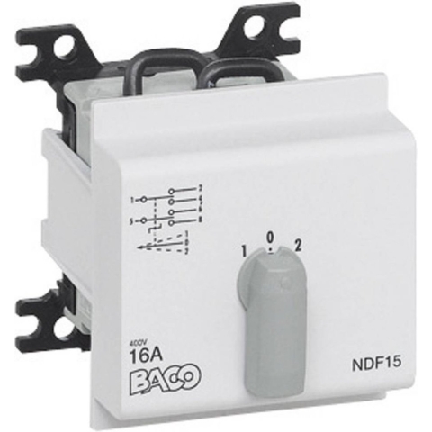 BACO NDF09 Lastscheidingsschakelaar 16 A 2 x 30 ° Grijs 1 stuk(s)