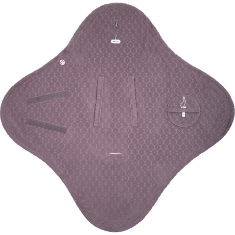 Wikkeldeken Lodger Wrapper Folklore Fleece Mauve