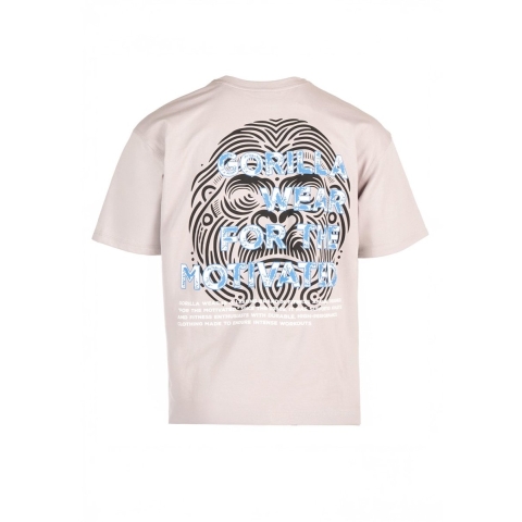 Gorilla Wear Macon Oversized T-shirt - Lichtgrijs - L