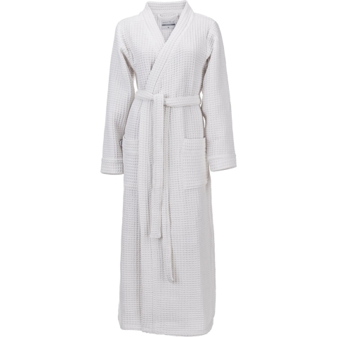 Heckettlane Badjas Wafel - Kamerjas voor Dames en Heren - XL - Ochtendjas van Katoen - Geschikt voor