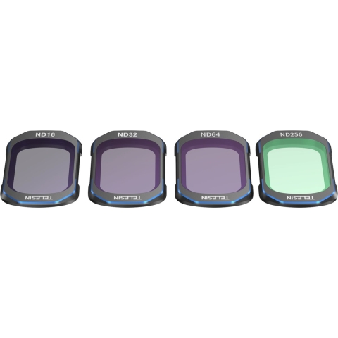 Telesin ND Filter Kit ND16/32/64/256 voor DJI Osmo Pocket 3