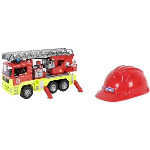 bruder MAN TGA brandweer-draailadder + vuurwerfhelm Kant-en-klaar model Hulpdienstvoertuig (model)