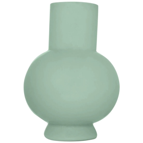 Hakbijl Glass Bloemenvaas Deborah - Groen - glas - D31 x H39 cm? -