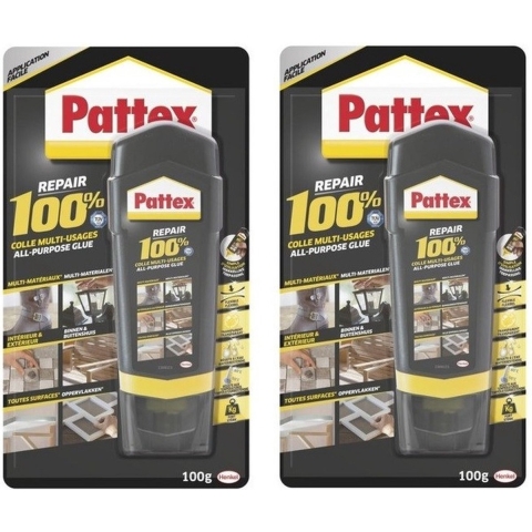 2x Alleslijm Pattex 100 gram -