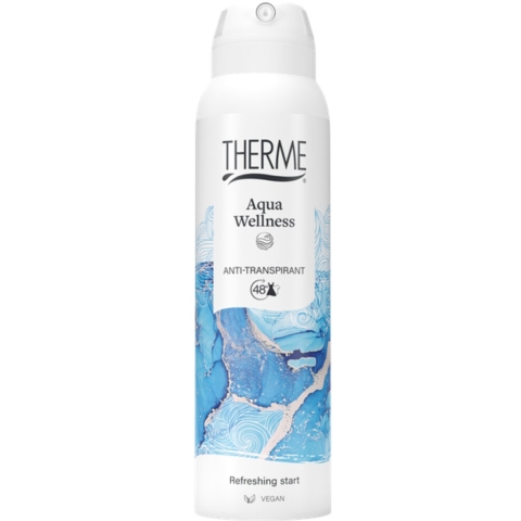 6x Therme Anti-Transpirant Aqua Wellness 150 ml