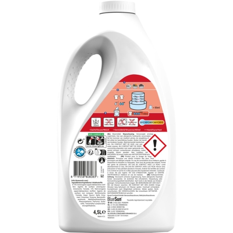 2x Gama Vloeibaar Wasmiddel Colour 100 Wasbeurten 4,5 liter