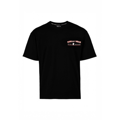 Gorilla Wear Macon Oversized T-shirt - Zwart - L