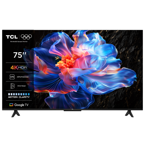 Tcl 75p6k 4k Uhd Google Tv (2025)