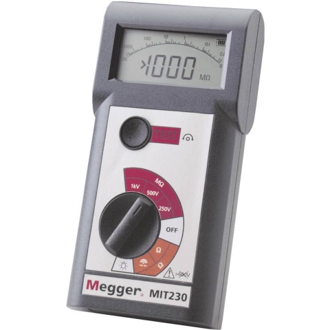 Megger MIT230-EN Isolatiemeter 250 V, 500 V, 1000 V 1000 MΩ