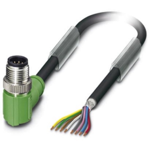 Phoenix Contact 1522833 Sensor/actuator connector, geassembleerd Aantal polen (sensoren): 8 Bus 5.00 m 1 stuk(s) Piece