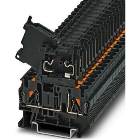 Phoenix Contact 3211861 Zekering-serieklem 6.2 mm Snelaansluiting Zwart 50 stuk(s)