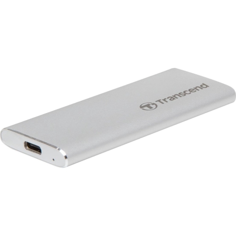 Transcend ESD240C 120 GB Externe SSD harde schijf USB-C Zilver TS120GESD240C