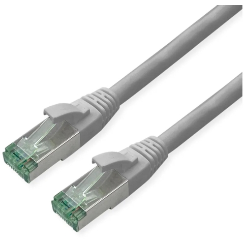 ROLINE RM Patchkabel Cat.6A S/FTP (PiMF), grijs, 20 m