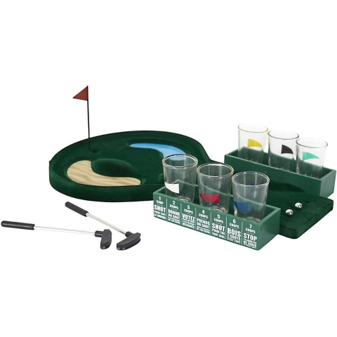 Drankspel/drinkspel - shotjes Mini Golf - bordspel - feestartikelen - cadeau - kantoor gadgets -