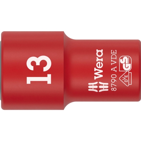 Wera 05005930001 8790 B VDE Zyklop Dop Geïsoleerd - 1/4"- 13mm