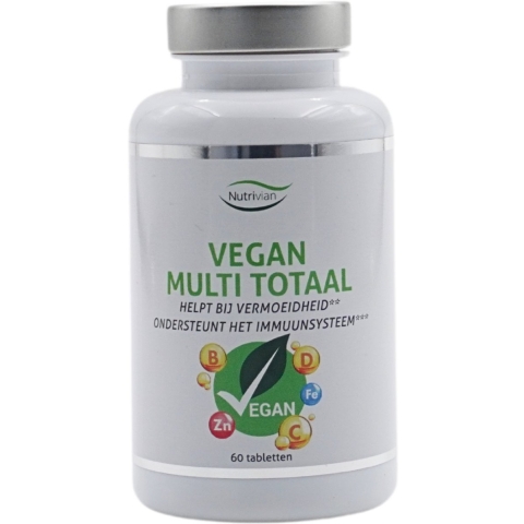 Nutrivian Vegan Multi Totaal Tabletten