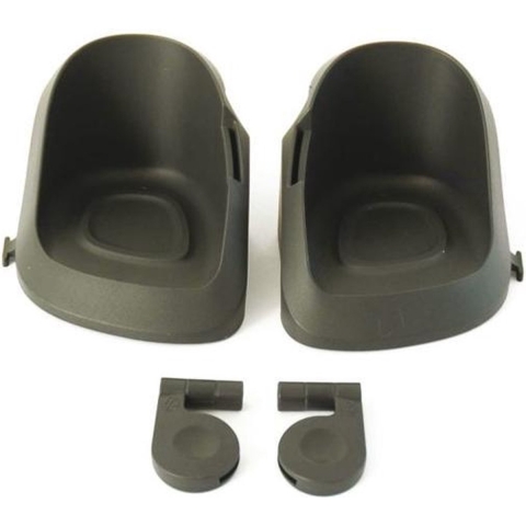 voetenbakjes voor of achter compleet