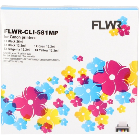 Huismerk Canon Cartridge, alternatief CLI-581XXL multipack