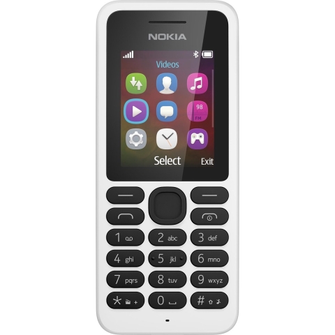 Nokia 130 - Mobiele telefoon - 46 uur muziek - Wit