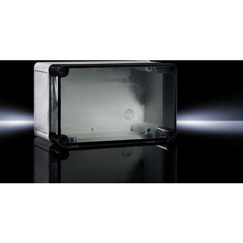 Rittal PK 9517.100 Installatiebehuizing 182 x 180 x 90 Polycarbonaat Grijs-wit (RAL 7035) 1 stuk(s)