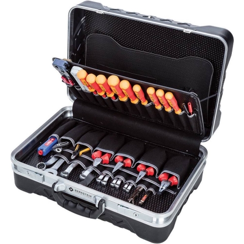Bernstein Tools for Electronics TELEDATA Gereedschapskoffer (gevuld) 75-delig Electricien (l x b x h) 470 x 340 x 170 mm