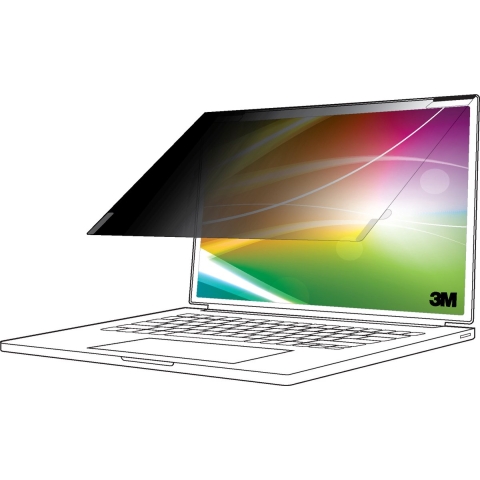 3M Bright Screen BP156W9E Privacyfolie Laptop 39,6 cm (15,6) Beeldverhouding: 16:9 7100288093 Universal