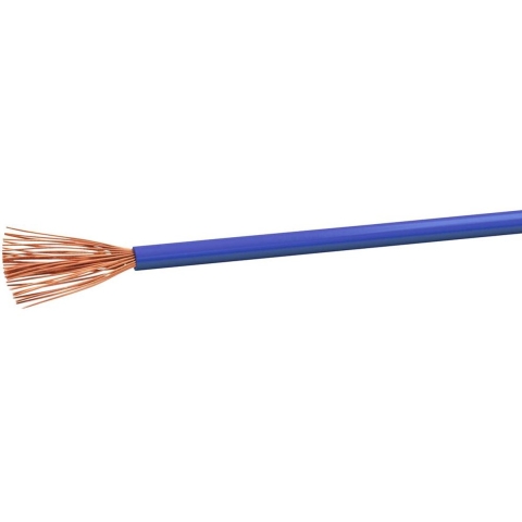 VOKA Kabelwerk H07VK4BL Geïsoleerde kabel H07V-K 1 x 4 mm² Blauw 100 m