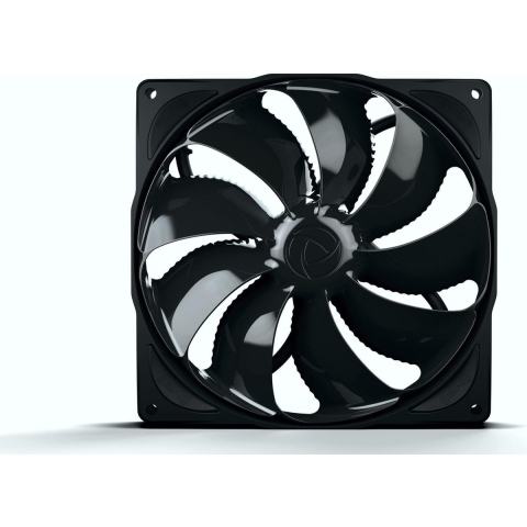 NoiseBlocker NB-eLoop B14-PS Black Edition PC-ventilator Zwart (b x h x d) 140 x 140 x 29 mm